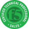 F5 Sales badge